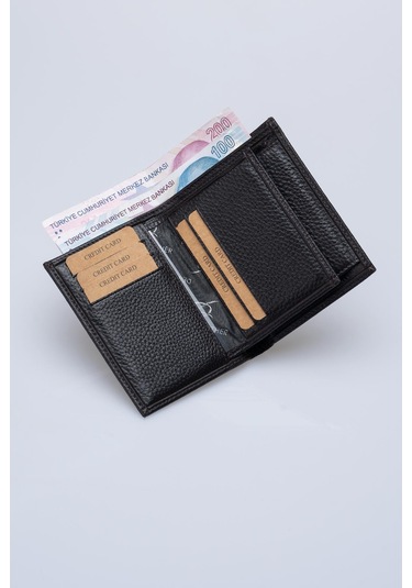 DERİNSS DRC7011 Hakiki Deri Erkek Kahverengi Cüzdan