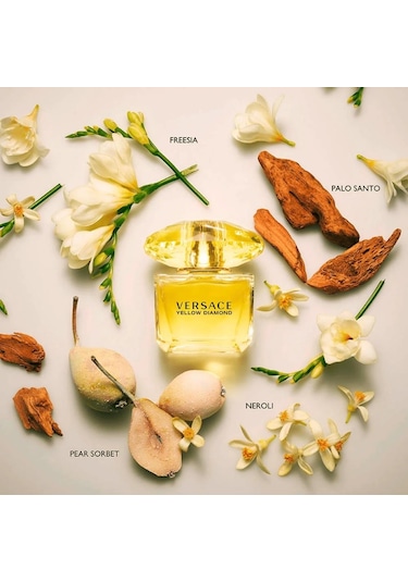 Versace Yellow Diamond 200 Ml Edt Kadın Parfüm Seti Çiçeksi