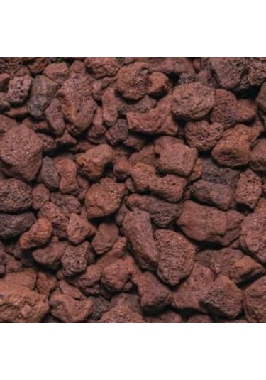 Kırmızı Pomza Taşı 1 Kg 10-15 mm Volkanik Ponza