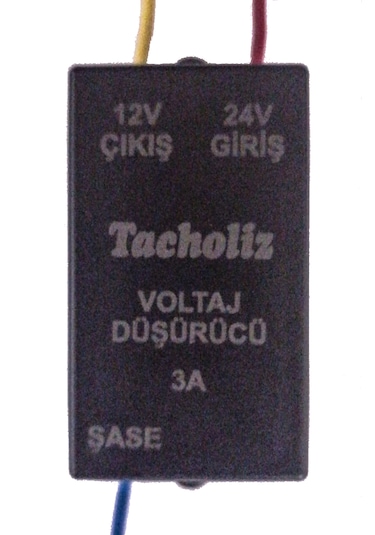 24 Volt -12 Volt 3 Amper Voltaj Düşürücü