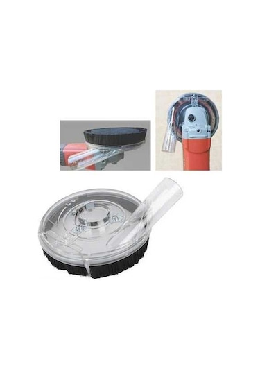 Besthome1 Şeffaf Taşlama Kapağı - Toz Önleyici Açılı Taşlama Kesme Koruyucusu, Dayanıklı Polikarbonat