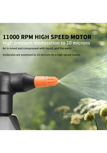 Xiyyadms 2l Şarjlı Otomatik Püskürtme Makinesi - Bitki Sulama, Temizlik Ve Dezenfeksiyon İçin Pratik Çözüm