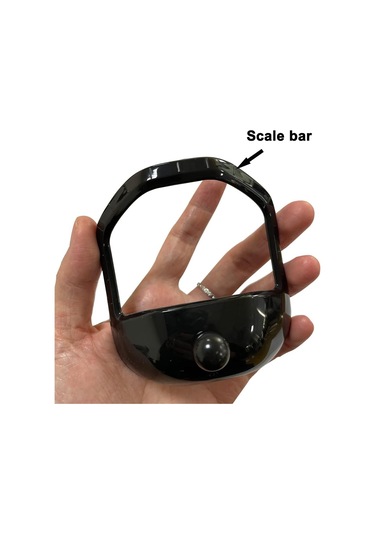 Keçi Sakalı Tıraş Şablonları Seti, 5 Boyut, Her Sakal Kullanımına Uygun Hediye Seti, Siyah