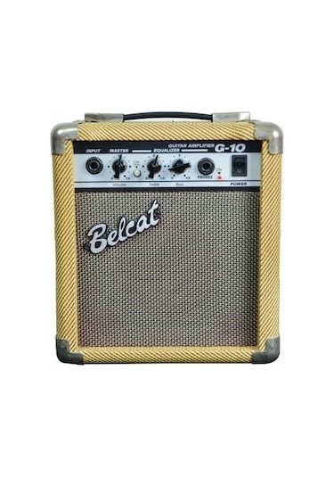 BELCAT G-10YL MODEL 10 WAT SARI RENK GİTAR-SAZ AMFİSİ