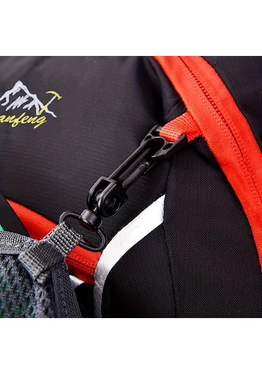 Oldfriend Kırmızı Çok Fonksiyonlu Açık Hava Spor Sırt Çantası Bisiklet Yürüyüş Dağcılık Seyahat Su Şişesi Cebi Nefes Alabilen Reflektif Kırmızı