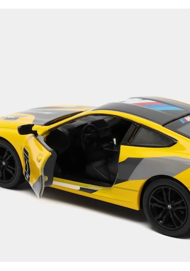 Kinsmart Bmw M8 Competition Coupe Livery Edition Kt5425df 1:38 Scale Model Lisanslı Sarı