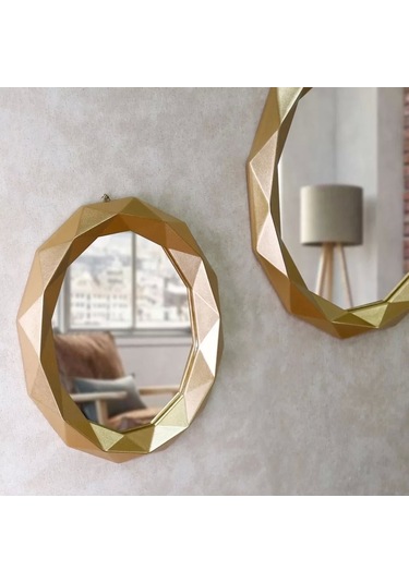 Sortie 3'lü Ayna Altın