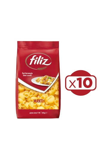 Filiz Makarna Mantı 10 x 500 G