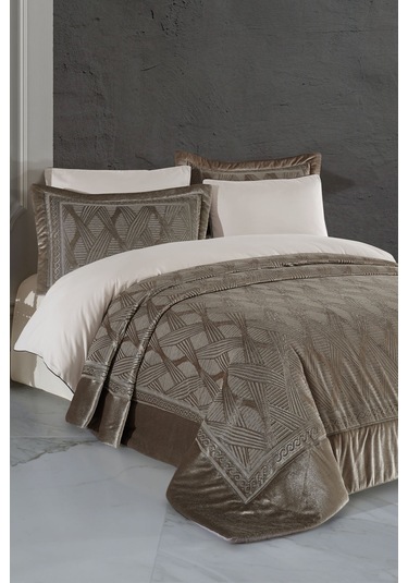 Elart Hera Çeyiz Paketi 7 Parça Bej Bej