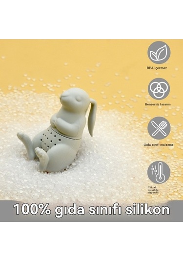 Artfulabode Xıxun Çaydanlık Şekilli Sevimli Tavşan Kişilik Yaratıcı Filtre Diğer