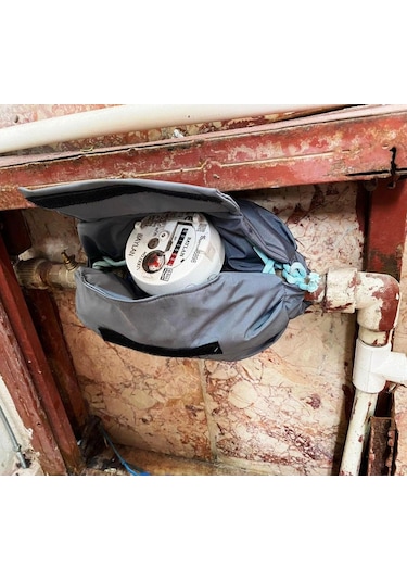 3'Lü Set - Su Saati Sayac Kiş Kar(Dona) Karşi Koruyucu