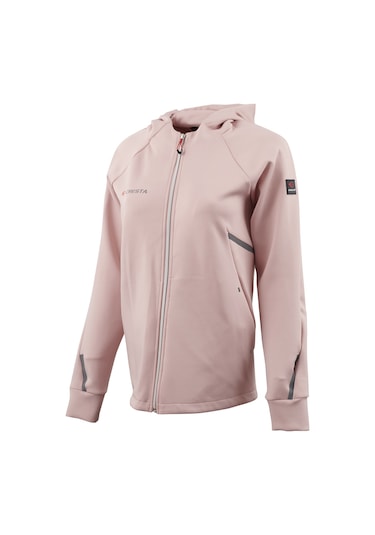 Cresta Outdoor Reflektör Baskılı Kapüşonlu Kadın Hafif Ceket