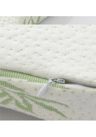 WhiteBlanco Bambu Kılıflı Visco Ortopedik Hemoroid Minder Bamboo