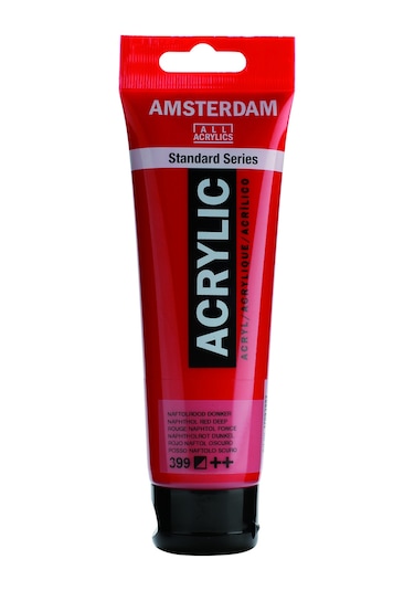 Talens Amsterdam Akrilik Boya 120ML N 399 Naphthol Red Deep
