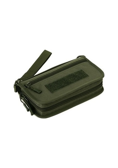 Zcjb Outdoor Seyahat Pasaport Cüzdanı 6 İnç Cep Telefonu Çantası Yeşil Ordu Yeşil