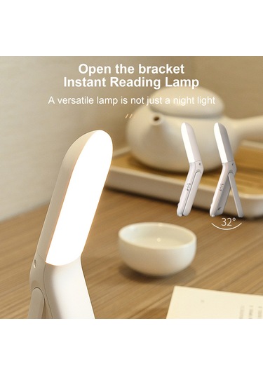 Reedark Led Hareket Sensörlü Gece Lambası - 270 Döner Işık, 1200mah Pil, Çelik/şase/manyetik Tutma, Mutfak/şifonyer/uyku Odası Kullanıma Uygun Beyaz