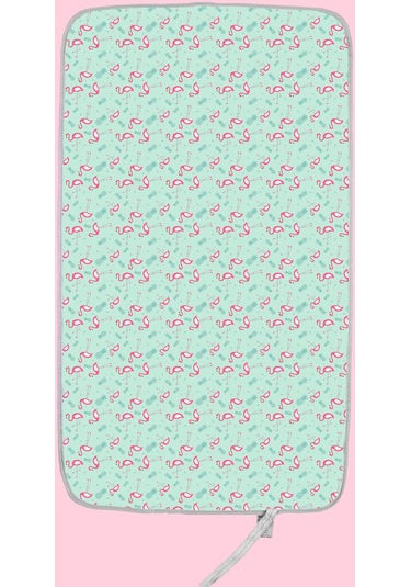 Anne Bebek Bakım Örtüsü Alez Yenidoğan Alt Açma Değiştirme Flamingo Organizer Ped Minder ÇiftTaraflı