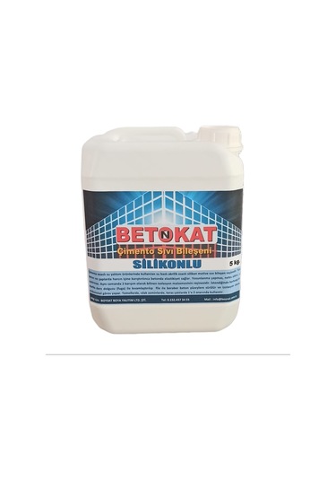 Betokat Silikonlu Sıvı Çimento Bileşeni 5 Kg