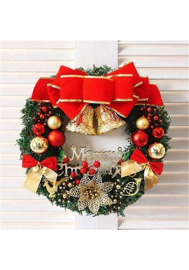 Wjtg Noel Dekorasyonu Yaratıcı Noel Kapı Çelengi Noel Dekorasyonu Noel Çelengi