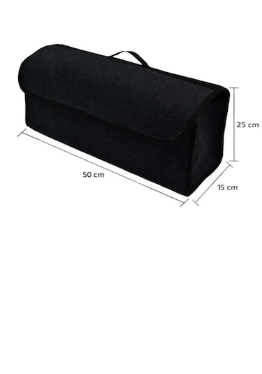 Araç Bagaj Düzenleyici Çanta Organizer Bagaj Çantası Siyah