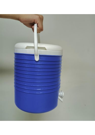 Buzluk Termos Set-30 Lt Buzzy Buzluk Termos 1178 Cooler Box + +6.5 Lt Erciyes Piknik Termos 1403 Cooler Jug Bej