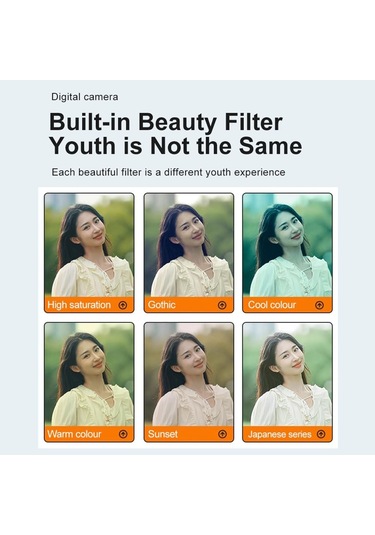 1080p Kids Dijital Kamera Çocuklar İçin Tripod Mini Video Kameralı 12mp 2.4 İnç Ips Ekran