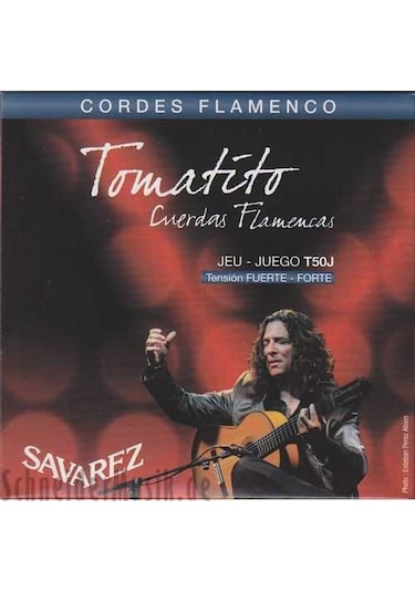 Savarez T50J Tomatito High Tension Flamenco Gitar Teli