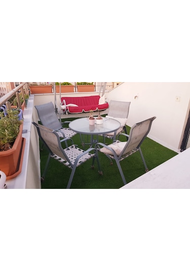 Yapay Çim Halı Sonbahar Suni Dekoratif 20 Mm Çim Halı