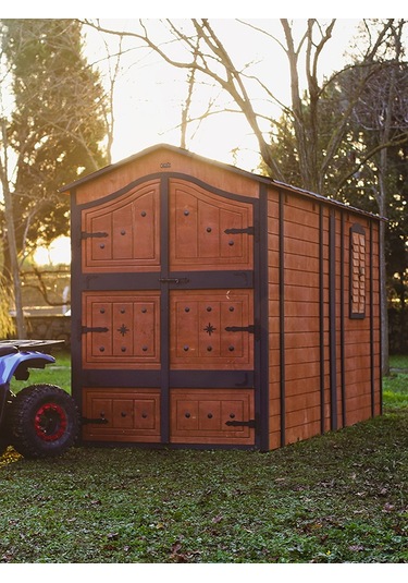 Mandu Ahşap Motosiklet Ve Atv Garajı Takım Odası Ahşap