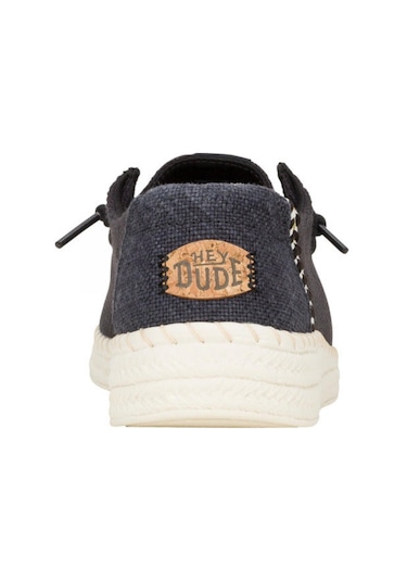 Hey Dude 43681 Wendy Espadrille Woven Siyah Kadın Ayakkabı Siyah