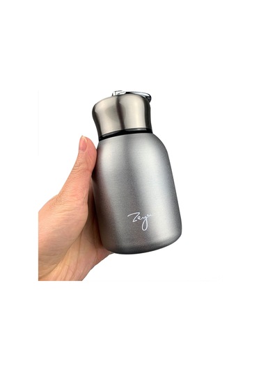 Konesam 304 Çelik Paslanmaz Vakumlu Isı Saklama Bardak, 300ml Hafif Taşınabilir, Kadınlar İçin Mat Sürat, Güneş Altı Su İçimi, Silver