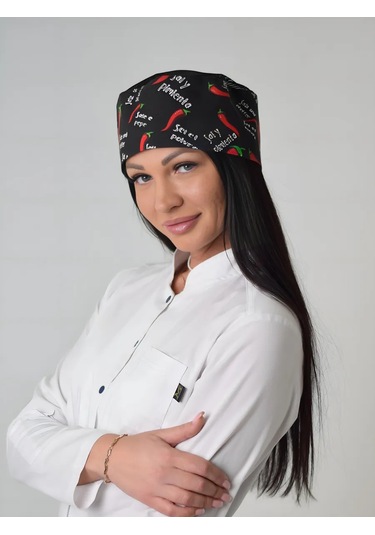 Lenima Bardak Şapka Şapka Baskılı 311460977 Siyah-kırmızı