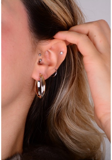 Özden Kuyumcusu 14 Ayar Altın Küpe Ozdkup017