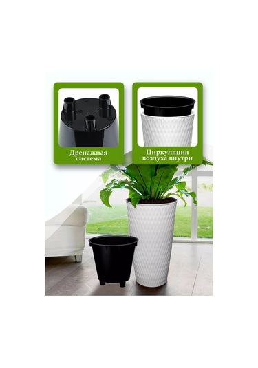 Elfplast Zemin Bitki Saksısı Dekoratif 167168263