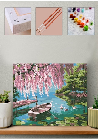 Sayılarla Boyama Seti - Gölet