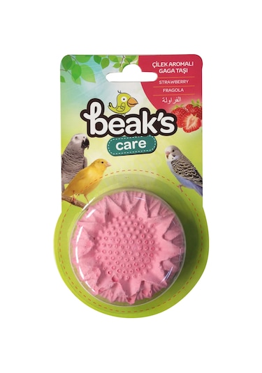 Beaks Çilek Aromalı Gaga Taşı - Tekli