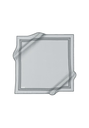 Pierre Cardin İpek Eşarp - 8929438-972 Gri Twill Gri