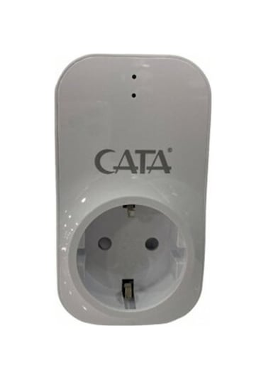 Cata CT-9186 4000W 918 Joule Tekli Akım Korumalı Priz Beyaz