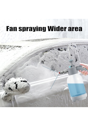 Xiyyadms 2l Büyük Kapasiteli Araç Köpük Spreyi, Motor, Bahçe Ve Ev Temizliği İçin Çok Amaçlı Köpük Topu