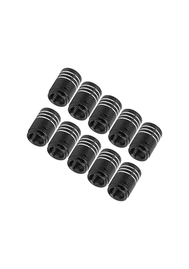 Lemestar Zinc Alloy Skull Tire Valve Caps 10 Adet - Evrensel Uygulama, Toz/su Koruma, Araçlar İçin Stili Ve Dayanıklılığı Birleştirir