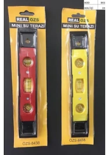 Makroyapı Mini Su Terazisi 22 Cm Mıknatıslı Su Terazi 1 Adet