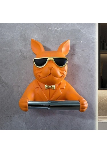 Tongxida Suntek Ev Banyo Kağıt Tutucu Duvara Monte Turuncu Turuncu