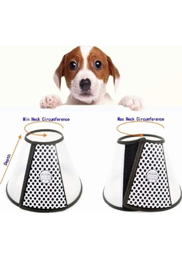 Büro Ev Evcil Hayvanı İçin 7 Numara Ayarlanır Koruyucu Köpek Yakası