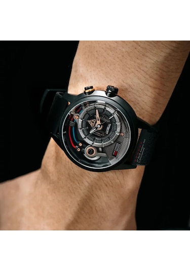 The Electricianz The Dark Zz-a3c/05-crd 45 Mm Erkek Kol Saati