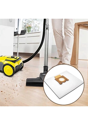 H81/h81 Pure Epa/telios Extra İçin 10 Adet Büyük Kapasiteli Dokumasız Vakumlu Toz Torbası - Yongtao