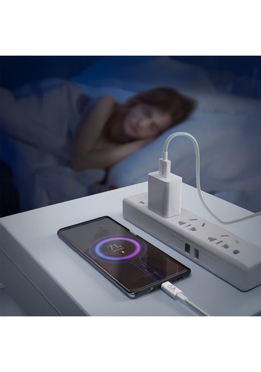 Lenyes Lc518 Usb-a To Type-c 6a Örgü Tasarımlı Hızlı Şarj Özellikli Data Ve Şarj Kablosu 66w 1m Gri Gri