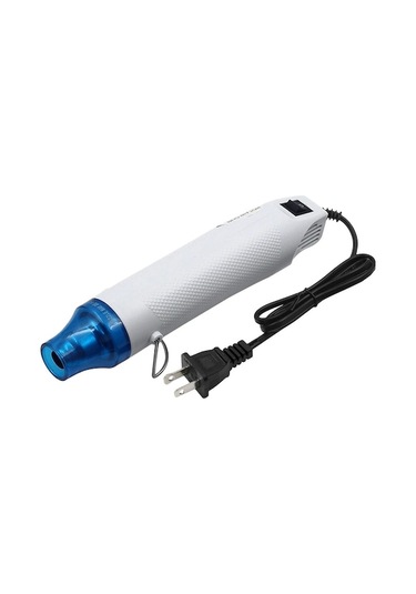 Createtech Elektrikli Mini Isı Tabancası 300w, Hızlı Isı, Abdb Plaj Whıte