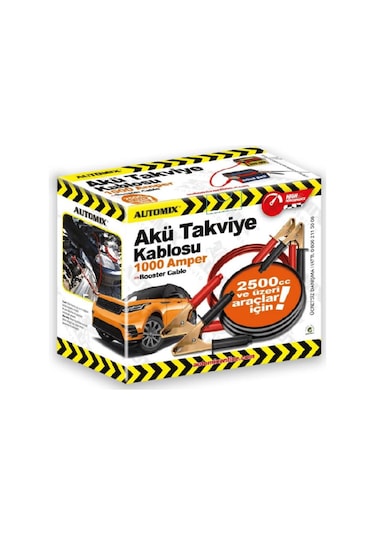 Automix Akü Takviye Kablosu 1000 Amper