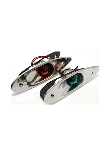 Tekne Burun Seyir Feneri. Paslanmaz. Iskele Sancak