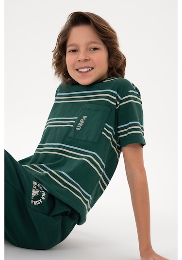 U.s. Polo Assn. Erkek Çocuk Koyu Yeşil Tişört Basic 50295562-vr079 Koyu Yesıl Koyu Yeşil U.s. Polo Assn. Erkek Çocuk Koyu Yeşil Tişört Basic 50295562-vr079 Koyu Yesıl Koyu Yeşil